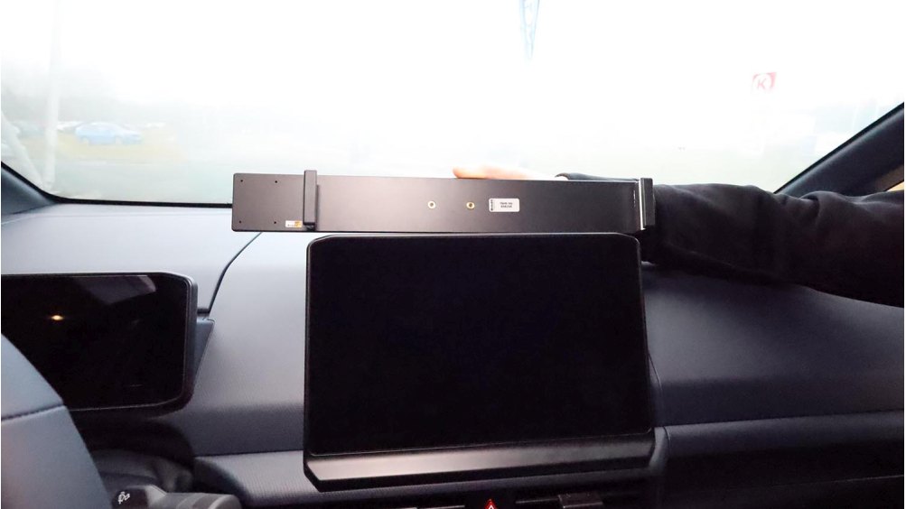 Brodit 856256 support voiture Kia PV5 Cargo/Passenger, 25- fixation à la console