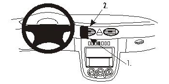 Brodit 852947 support voiture MercedesBenz A-Class