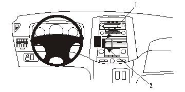 Brodit 853241 Autohalterung Toyota Sienna