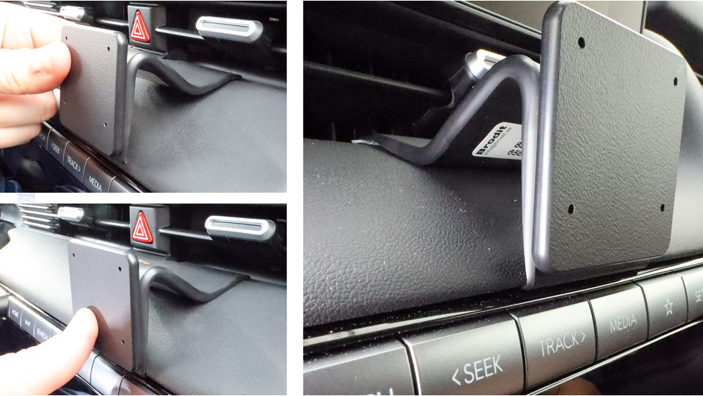 Brodit 856249 Autohalterung Hyundai, Ioniq 5 25-, an der Mittelconsole, Center mount