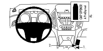 Brodit 854407 support voiture Chevrolet Equinox