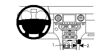 Brodit 854413 support voiture Land Rover Discover4