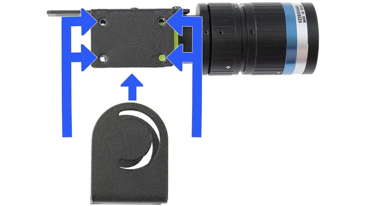 Brodit 217204 Support en U Zebra Machine Vision CV60