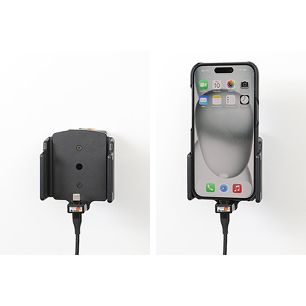 Brodit 727370 Autohalterung Apple, iPhone 15-17 & 15-17 Pro