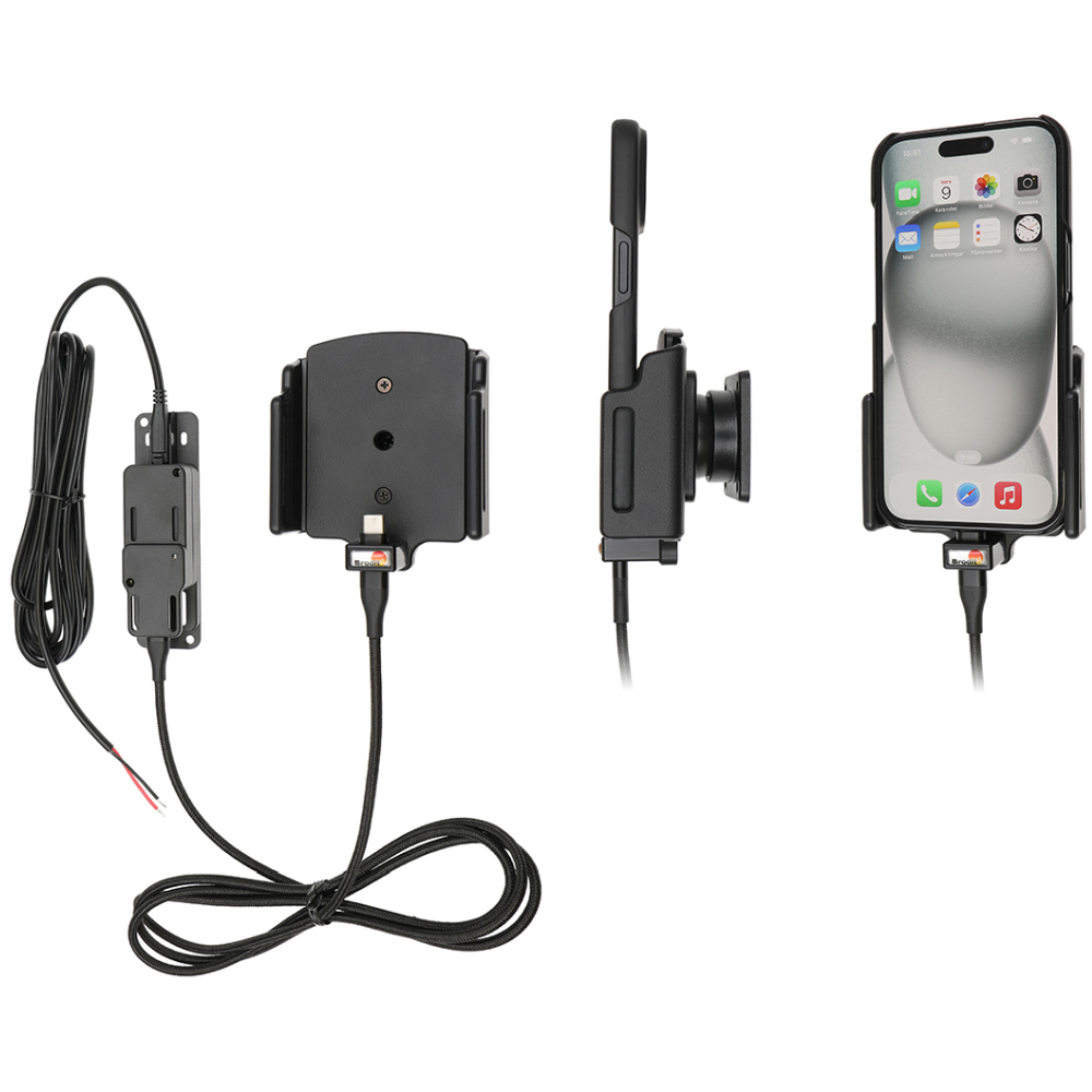 Brodit 727370 Autohalterung Apple, iPhone 15-17 & 15-17 Pro