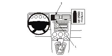 Brodit 853702 support voiture Hummer H3