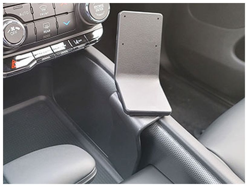 Brodit 835656 Autohalterung Dodge, Durango 2WD/4WD 2021, an der Konsole abgewinkelt, Angled mount