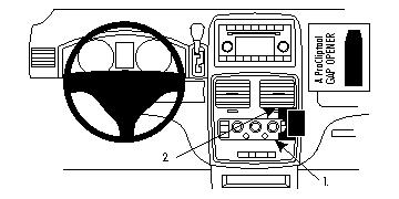 Brodit 854650 support voiture ChryslerTown&Country