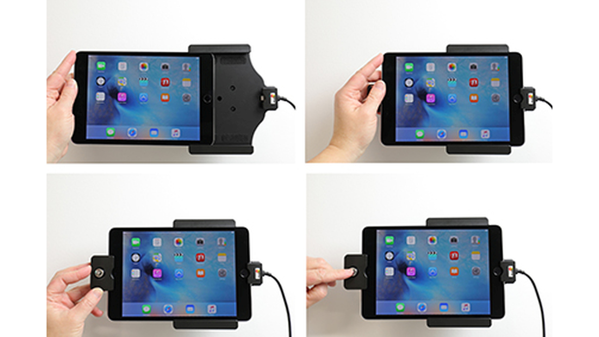 Brodit 536793 support fix Apple iPad Mini 2019, iPad Mini 4(A1538, A1550), iPad Mini 5th Gen(A2124, A2125, A2126, A2133)