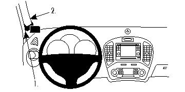 Brodit 804574 Autohalterung Nissan Juke
