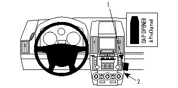 Brodit 854005 Autohalterung Land Rover Freelander2