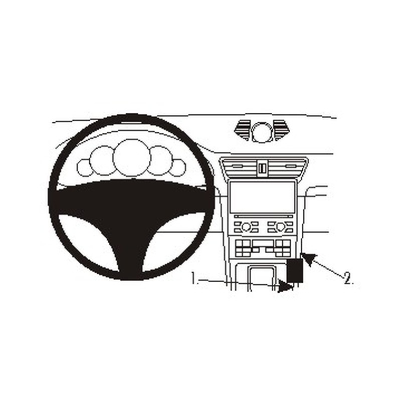 Brodit 834878 support Porsche 911 (Type 991) année 12-19