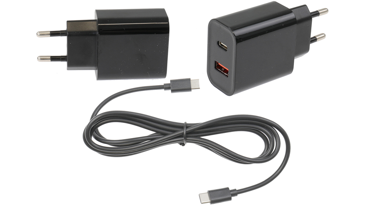 Brodit 945028 Adaptateur mural QC + PD Charger EU