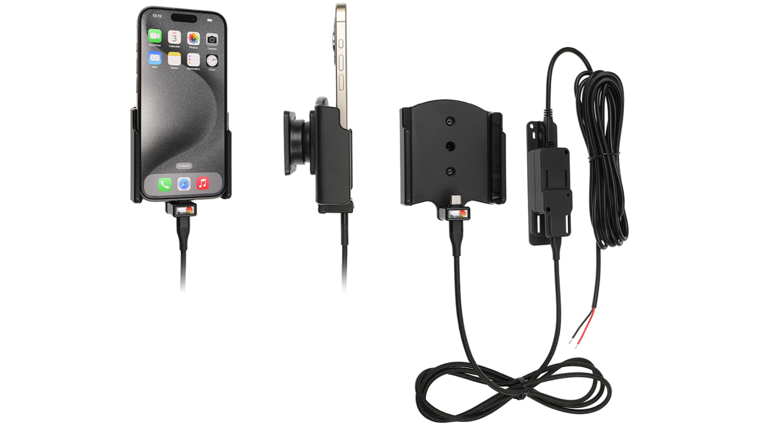 Brodit 727369 support appareil Apple iPhone 15 & 15 Pro