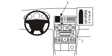 Brodit 853323 support voiture Chrysler Crossfire