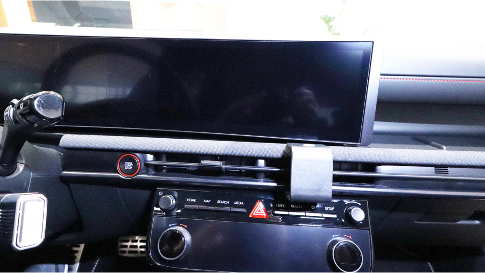 Brodit 856167 support voiture Hyundai Tucson, Santa Cruz, 25- fixation à la console