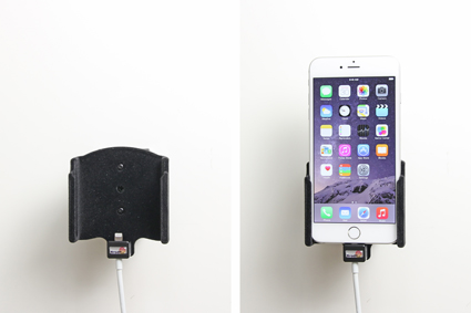 Brodit Halter mit Kabelbefestigung für iPhone 6+
