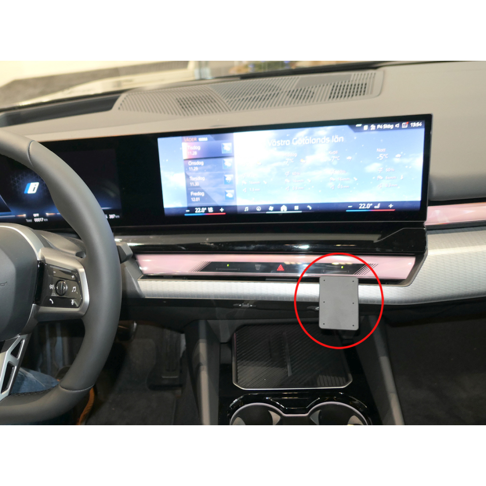 Brodit 856011 support voiture BMW 5-series G60, G61, G68, 24- fixation à la console