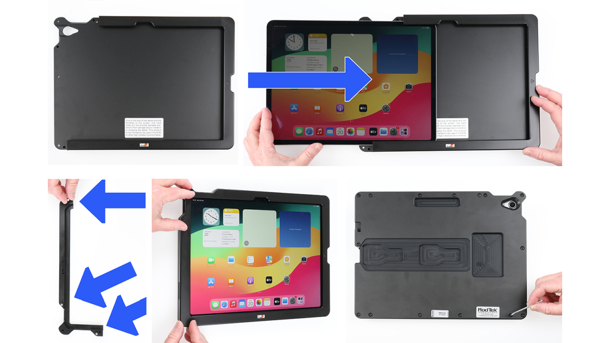 Brodit 217234 ModTek Hard Case Apple iPad Air 13