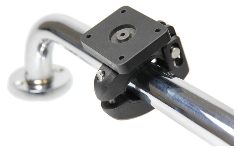 Brodit 215794 Support tube avec plaque de montage