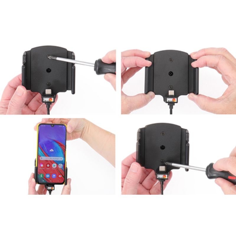Brodit 727202 support USB Typ C  installation fixe