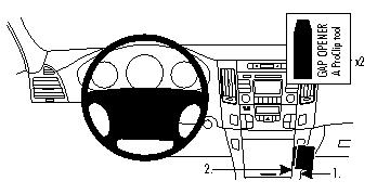 Brodit 854191 Autohalterung Hyundai Sonata