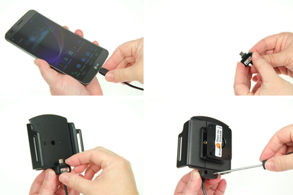 Brodit 521630 support appareil Micro-USB