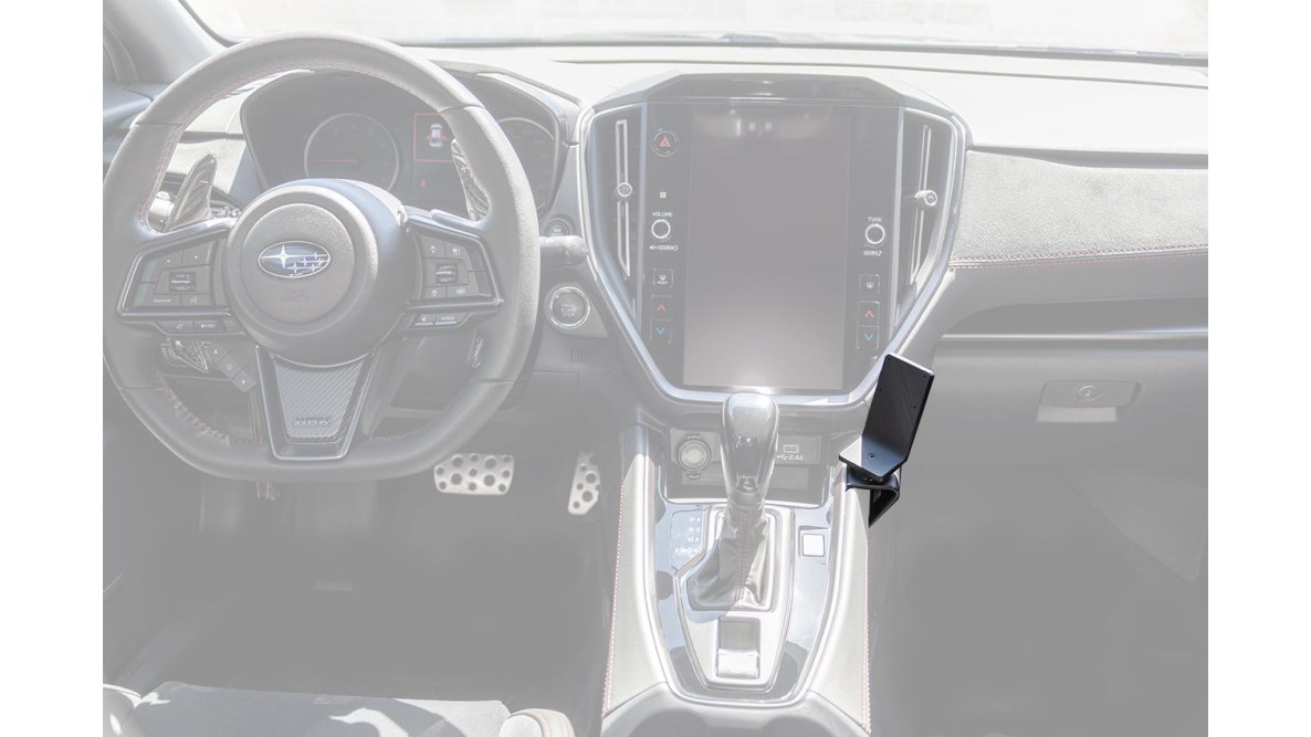 Brodit 836195 support voiture Subaru WRX, 22- fixation console centre