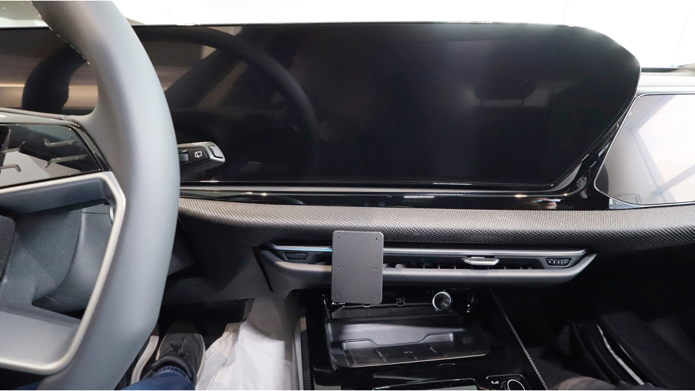 Brodit 856220 support voiture Audi A5, 25- fixation à la console