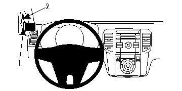 Brodit 804449 support voiture Hyundai ix20