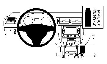 Brodit 834533 Autohalterung Volkswagen Jetta