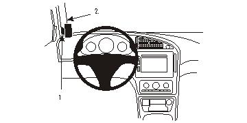 Brodit 803723 support voiture Saab 9-5