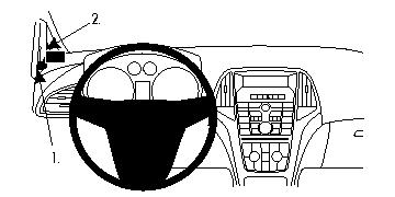 Brodit 804438 support voiture Buick Verano