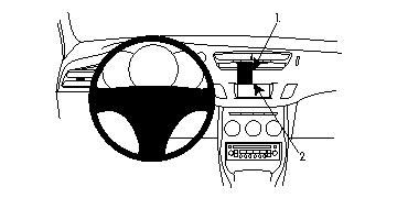 Brodit 854453 support voiture Citroen C3