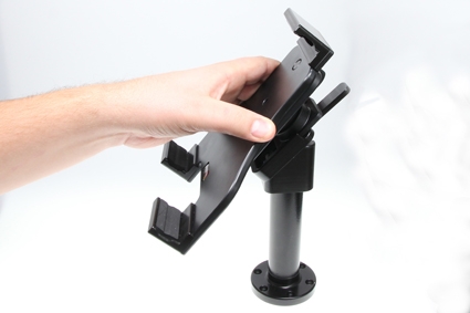 Brodit 215857 Tablet Halter mit Säulenhalterung
