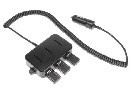 Brodit 945080 triple USB chargeur  Cig-Plug