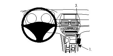 Brodit 834009 support voiture BMW X5