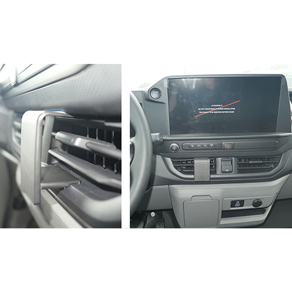 pour support voiture Ford Transit + Tourneo Custom année 24- et VW T7 Transporter/Pickup + T7 Caravelle année 25-