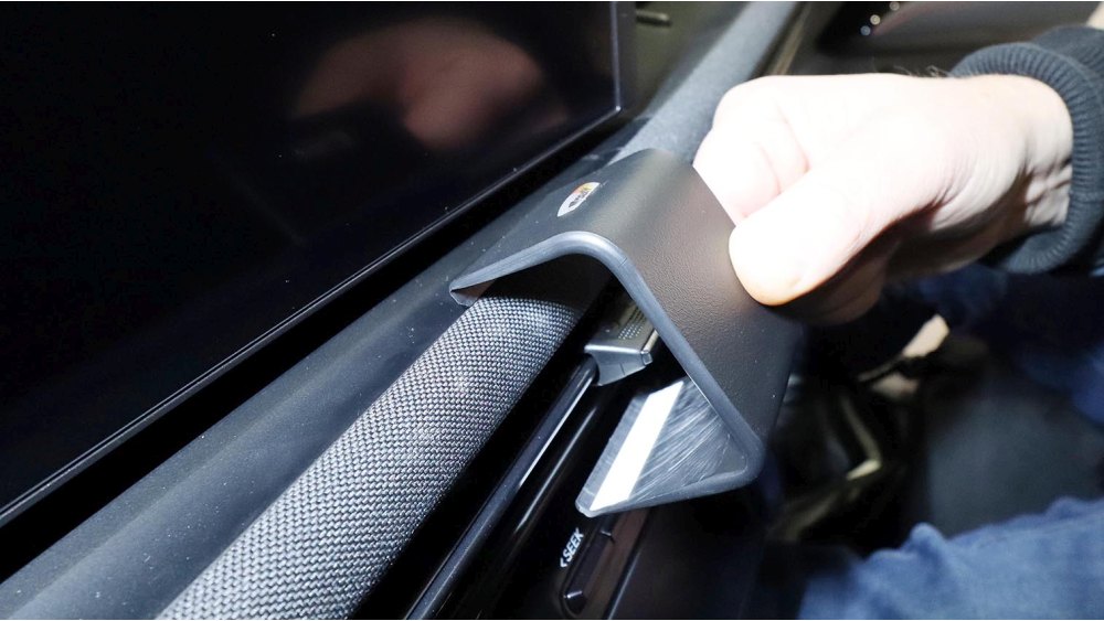 Brodit 856167 support voiture Hyundai Tucson, Santa Cruz, 25- fixation à la console