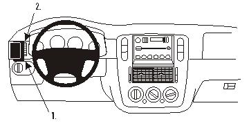 Brodit 803257 Autohalterung Ford Explorer