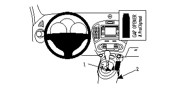 Brodit 834751 support voiture Nissan Juke