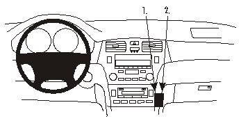 Brodit 852956 Autohalterung Lexus ES Series