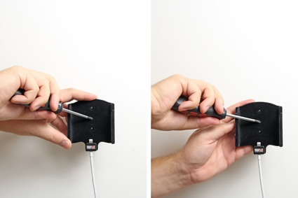 Brodit Halter mit Kabelbefestigung für iPhone 6+