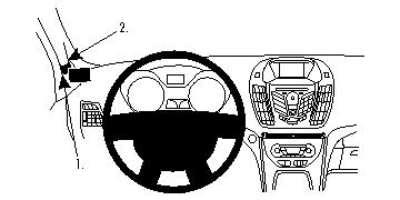 Brodit 804572 support voiture Ford C-Max