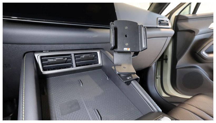 Brodit 836301 Autohalterung BYD, Atto 2 25-, an der Konsole abgewinkelt, Console mount