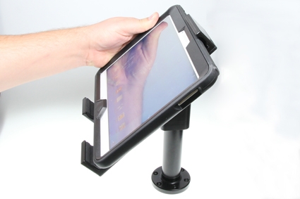 Brodit 215857 Tablet Halter mit Säulenhalterung