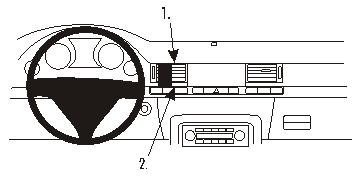 Brodit 853196 Autohalterung Audi A8