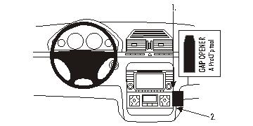 Brodit 853247 Autohalterung Mercedes Benz S-Class