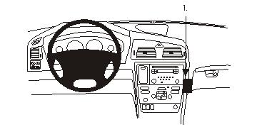 Brodit 853496 support voiture Volvo S60