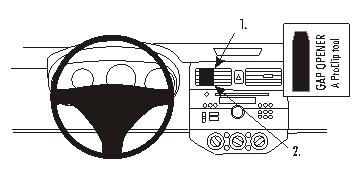 Brodit 853663 Autohalterung Suzuki Swift
